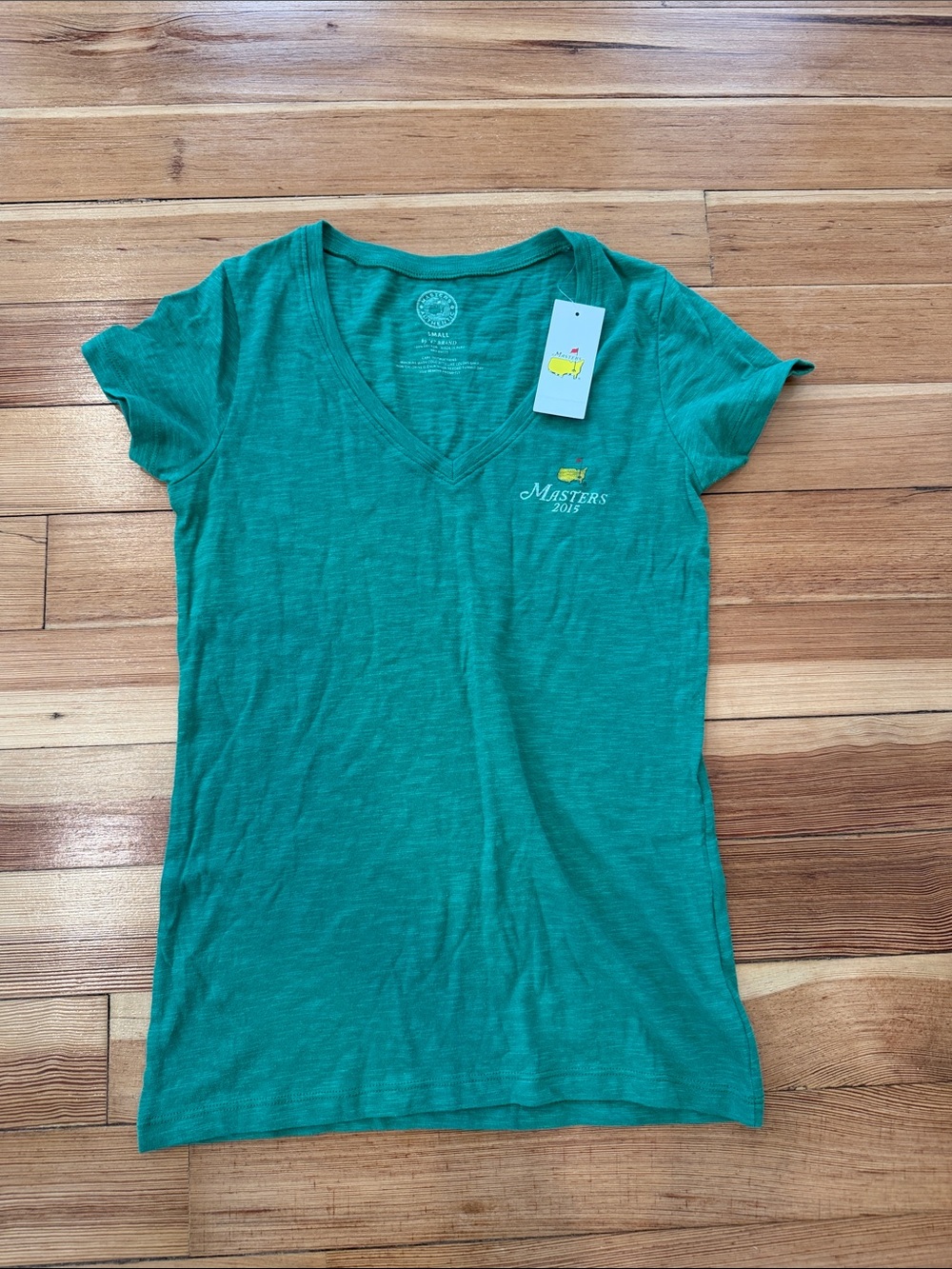 Masters 2015 Logo V-Neck Tee - Green